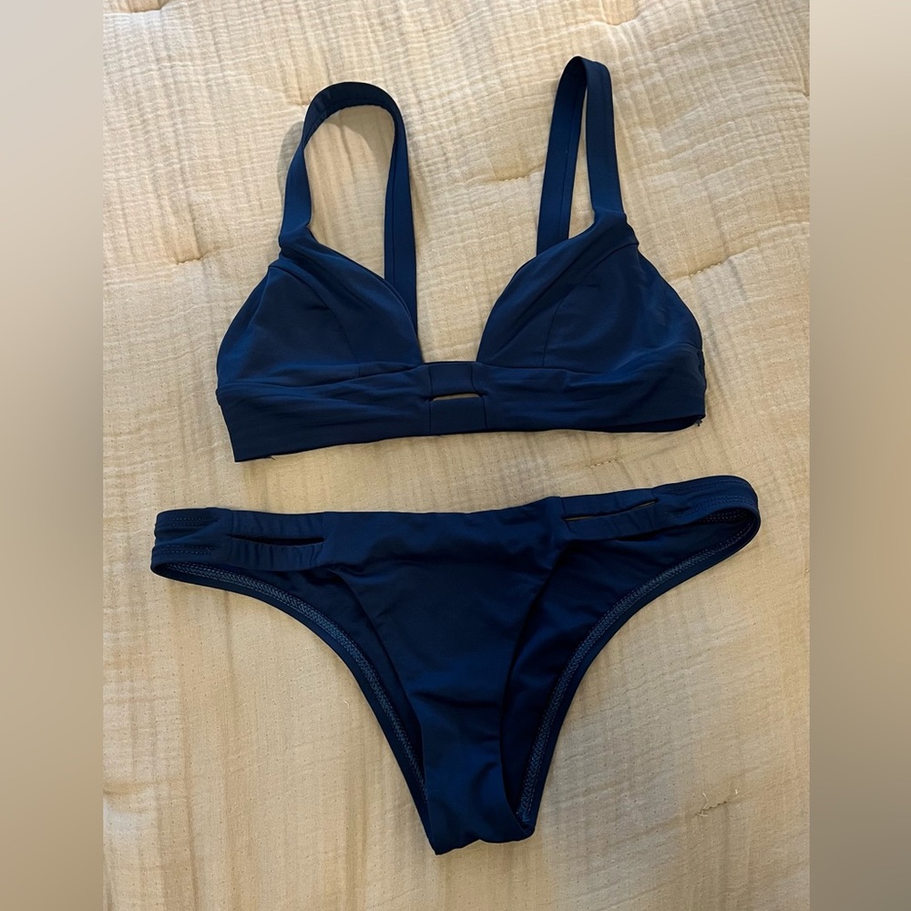 Vitamin A Swim Navy Bikini